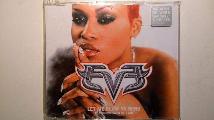 Eve Featuring Gwen Stefani - Let Me Blow Ya Mind, Cd's en Dvd's, Cd Singles, Zo goed als nieuw, Hiphop en Rap, 1 single, Maxi-single