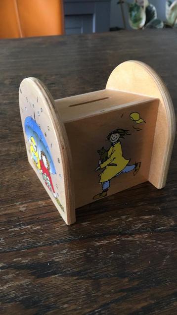 Janbibejan Spaarpot - Houten Spaarpot beschikbaar voor biedingen