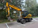 JCB - 2006 - JS 145 W - Banden graafmachine, Zakelijke goederen, Machines en Bouw | Kranen en Graafmachines, Graafmachine