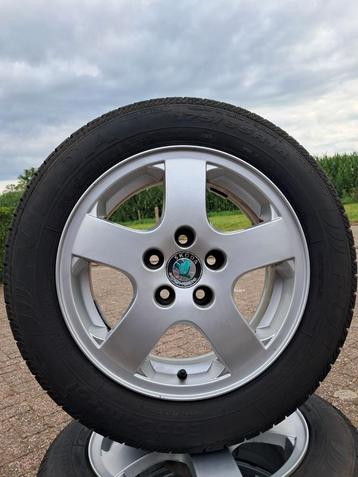 5x100 Velgen banden | Polo Ibiza Fabia Fox | Zie advertentie beschikbaar voor biedingen