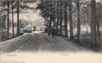 AY853 Hemmen Overbetuwe Smidslaantje ca1900 uitg. Winkhoff beschikbaar voor biedingen