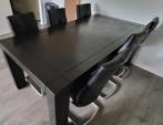 Prachtige eettafel van Goossens 200 x 100, Huis en Inrichting, Ophalen, Zo goed als nieuw, 4 tot 6 stoelen