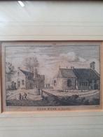 Oude Kerk Zuylen - Ingelijste Ets/Gravure, Ophalen of Verzenden