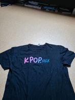 Kpop.flex officieel festival T-shirt maat XL, Ophalen of Verzenden, Zo goed als nieuw, Maat 56/58 (XL), Zwart