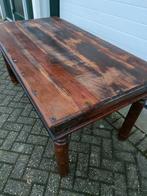Teakhouten eettafel, Ophalen, Gebruikt, Teakhout, 50 tot 100 cm