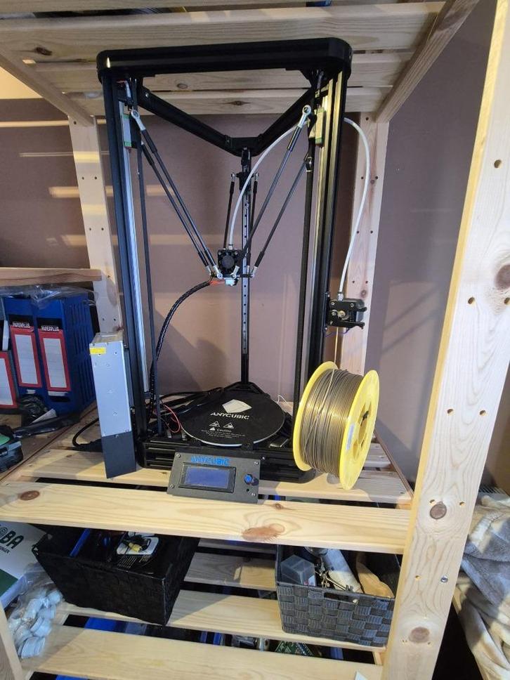 Anycubic Auto Level Kossel/Linear Plus V2 - Delta 3D Printer, Computers en Software, 3D Printers, Gebruikt, Ophalen