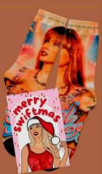 TAYLOR SWIFT SOKKEN  + KERST KAART TAYLOR SWIFT, Kleding | Dames, Sokken en Kousen, Ophalen of Verzenden, Nieuw