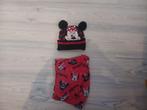 Mini mouse sjaal +muts, Kinderen en Baby's, Kinderkleding | Mutsen, Sjaals en Handschoenen, Setje, Meisje, Gebruikt, Disney