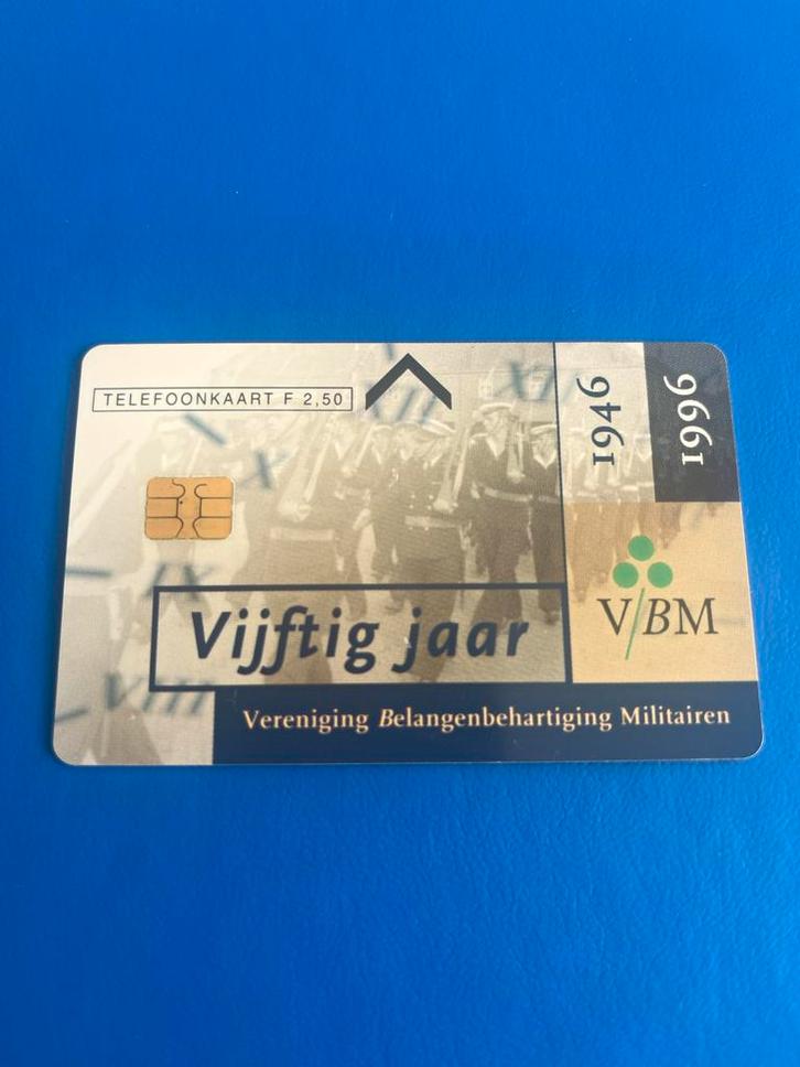 Telefoonkaart VBM 1946-1996, Verzamelen, Telefoonkaarten, Nederland, Ophalen of Verzenden