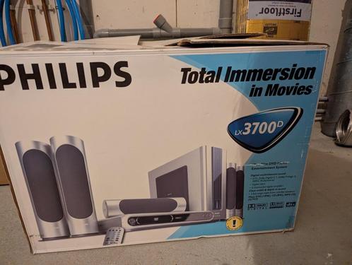 Dvd cinema surround set (uit 2002), Audio, Tv en Foto, Home Cinema-sets, Gebruikt, Dvd-speler, Overige systemen, 40 tot 70 watt