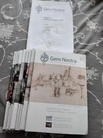 Gens Nostra,  diverse tijdschriften Genealogie met register, Ophalen of Verzenden, Zo goed als nieuw