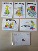 Smiths Chipito 4 kaarten Bart Simpson 1992 incl enveloppe., Verzamelen, Ophalen of Verzenden, 1980 tot heden, Ongelopen, Overige thema's