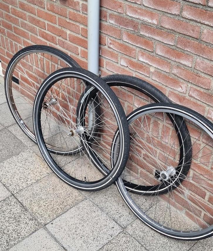 Cortina U4 Batavus Gazelle Fiets voorwiel / fietswiel, Fietsen en Brommers, Fietsonderdelen, Wiel, Ophalen