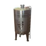 5 ltr RVS metalen tank om wijn gluhwein uit te schenken, Ophalen of Verzenden, Nieuw