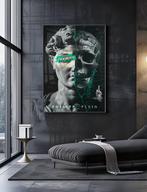 XXL Glasschilderij | Philipp Plein: Green Duality - 6 sizes, Verzenden