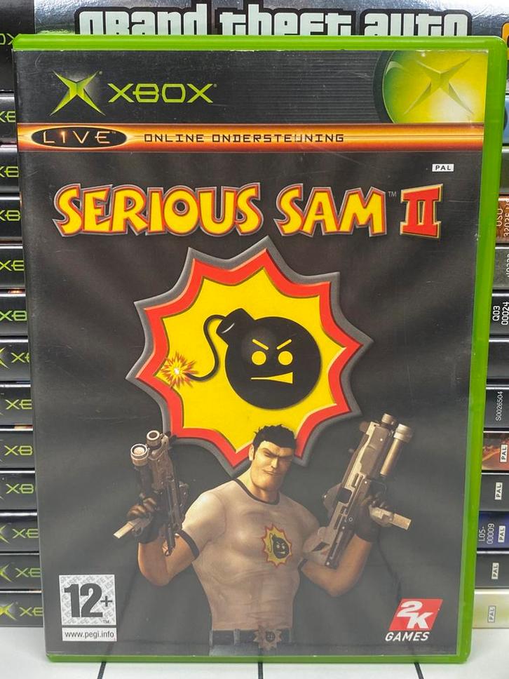 Serious Sam II – OG Xbox Original Classic Game – Compleet, Spelcomputers en Games, Games | Xbox Original, Zo goed als nieuw, 3 spelers of meer