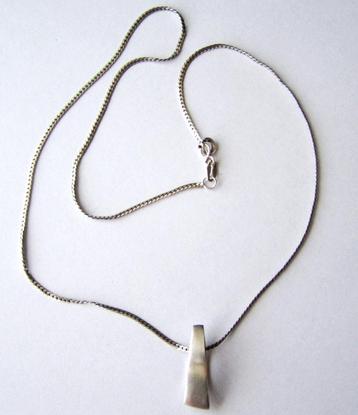 925 Zilveren Skandinavien UNID ketting collier beschikbaar voor biedingen