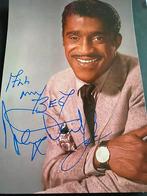 Handtekening Sammy Davis Jr, Ophalen of Verzenden, Zo goed als nieuw, Foto of Kaart