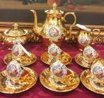 Gemerkt oud mokka servies compleet kofie / theeservies set, Antiek en Kunst, Antiek | Servies compleet, Ophalen of Verzenden