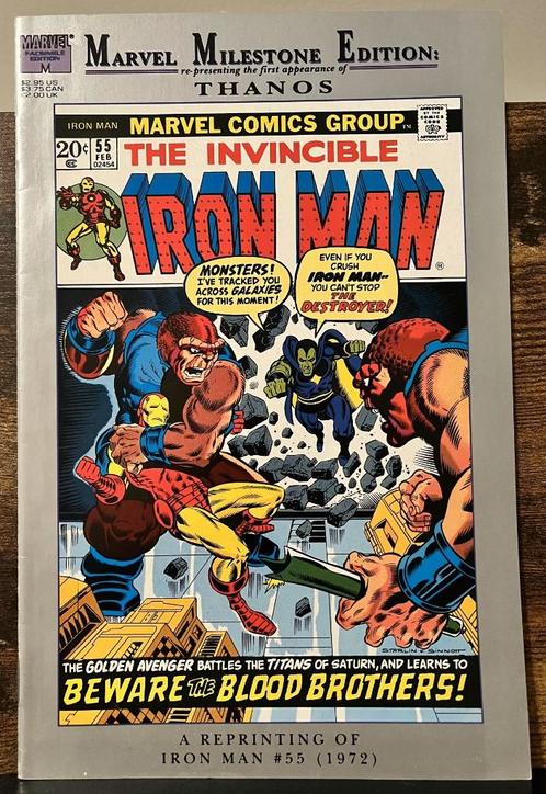 Iron Man # 55 Marvel Milestone Edition (Marvel Comics), Boeken, Strips | Comics, Zo goed als nieuw, Eén comic, Amerika, Ophalen of Verzenden