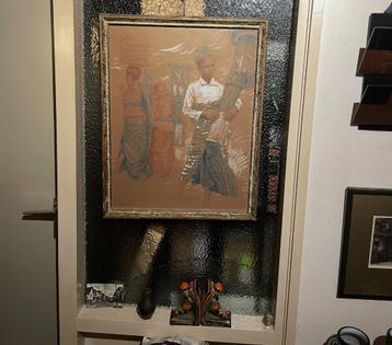 Franz Kienmayer 1886 - 1963 Oogst op Bali groot gemengd  beschikbaar voor biedingen