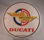 Ducati gietijzeren wandbord garagebord, Ophalen of Verzenden, Nieuw, Auto's