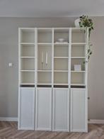 Gepimpte Billy Boekenkast met Sierlijsten, Ophalen, Kunststof, Gebruikt, 200 cm of meer