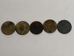 C022 Duitse Munten : 5 Pfennig Diverse jaren 1916 1941, Postzegels en Munten, Munten | Europa | Niet-Euromunten, Setje, Duitsland