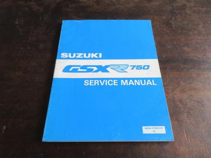 Suzuki GSX-R750 GSX-R750J 1988 werkplaatshandboek manual, Motoren, Handleidingen en Instructieboekjes, Suzuki, Ophalen of Verzenden