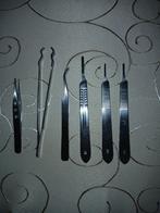Pedicure spullen messenhouders/frezentang en pincetten, Ophalen, Nieuw, Overige typen