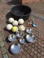 honden plonsbadje, ballen, eetkommen, kakschupjes, Ophalen, Gebruikt
