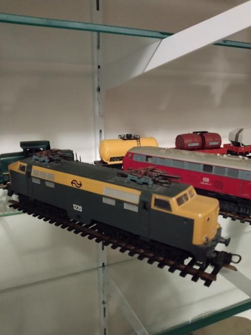 Partij modeltreinen en wagons, ook losse verkoop mogelijk, Hobby en Vrije tijd, Modeltreinen | H0, Gebruikt, Treinset, Gelijkstroom