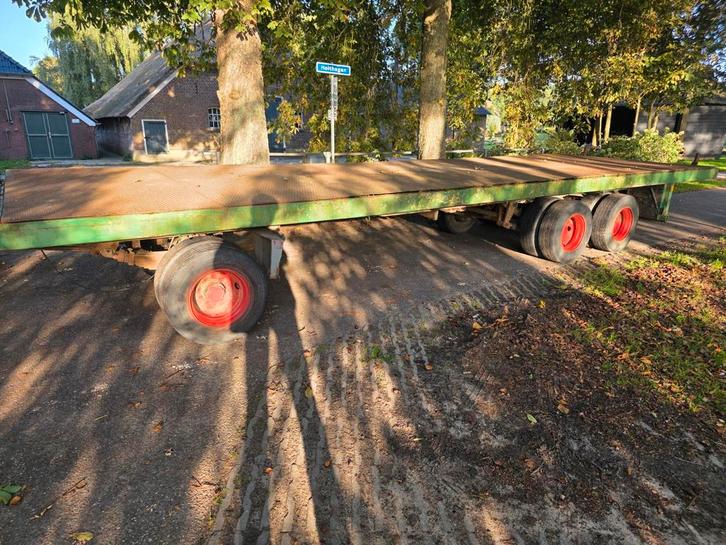 Platte wagen, landbouwwagen, balen wagen, Zakelijke goederen, Agrarisch | Werktuigen, Transport, Ophalen of Verzenden