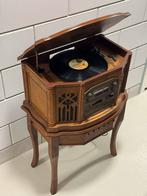 Vintage Platenspeler met CD en Radio, Ophalen, Gebruikt, Platenspeler, Overige merken
