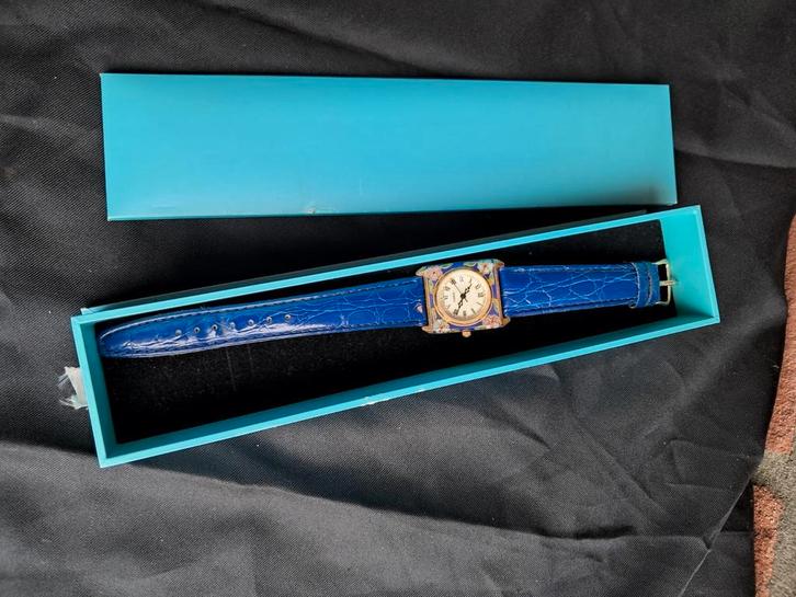 Vintage dames polshorloge van Michaela Frey., Sieraden, Tassen en Uiterlijk, Horloges | Antiek, Polshorloge, Overige merken, Goud