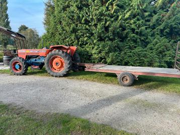 Mestkar - platte wagen - Platte kar - 200x350 cm beschikbaar voor biedingen