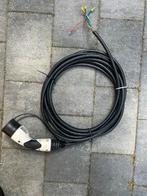 Laadkabel 1 fase 32A 8 meter met open einde, Auto diversen, Laadpalen, Ophalen of Verzenden, Zo goed als nieuw, Laadkabel