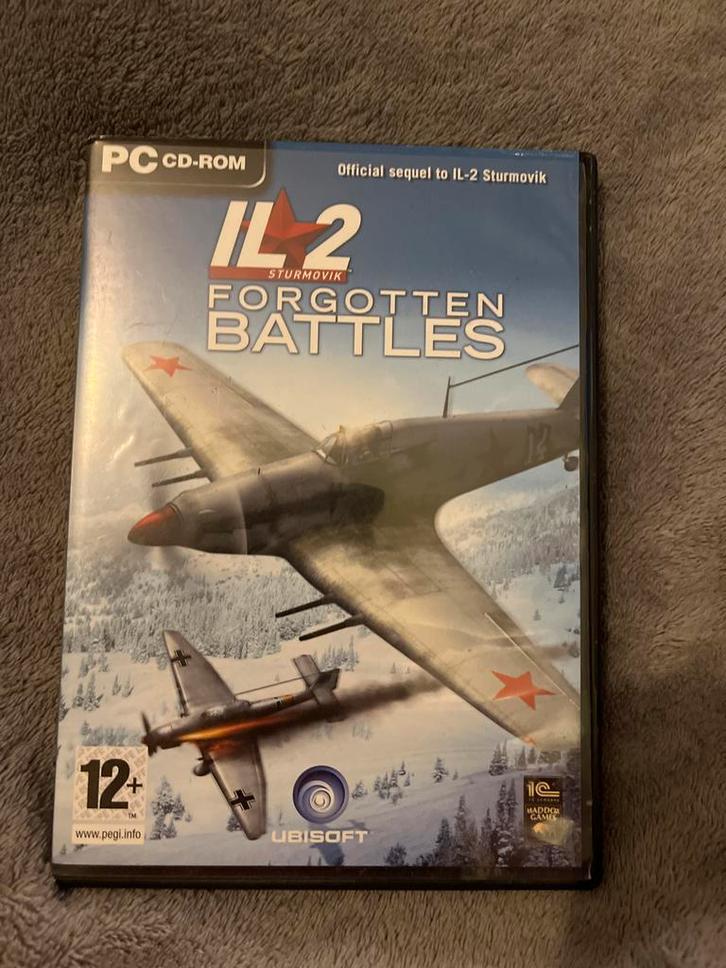 IL-2 Sturmovik: Forgotten Battles - PC CD-ROM, Spelcomputers en Games, Games | Pc, Zo goed als nieuw, Simulatie, 1 speler, Vanaf 12 jaar