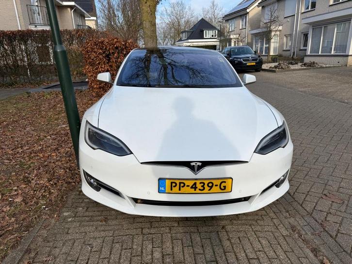 Tesla Model S 2017 Wit 1e eigenaar!, Auto's, Tesla, Particulier, Model S, 4x4, ABS, Achteruitrijcamera, Adaptieve lichten, Adaptive Cruise Control