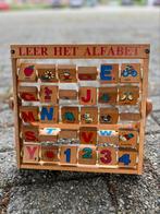 Vintage leer het alfabet, Ophalen of Verzenden, Zo goed als nieuw, Taal en Lezen