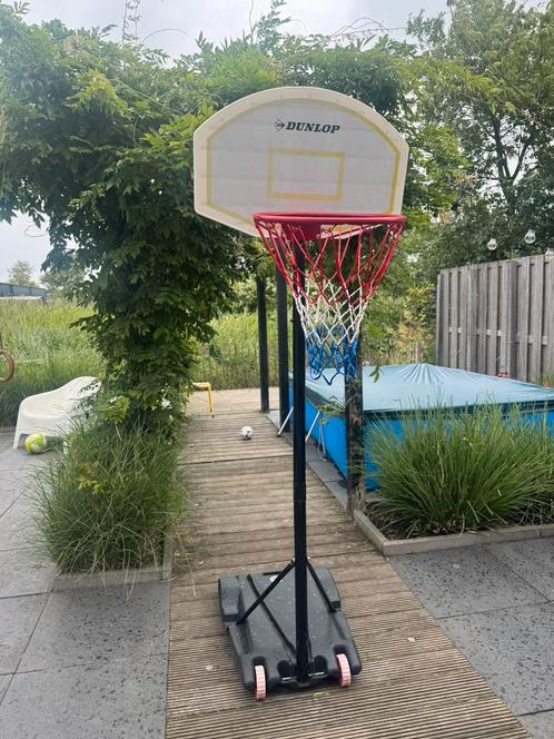 Dunlop basketbalpaal, Sport en Fitness, Basketbal, Zo goed als nieuw, Ring, Bord of Paal, Ophalen