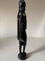 Afrikaanse krijger - zwaar beeldje - 31cm hoogte, Ophalen of Verzenden
