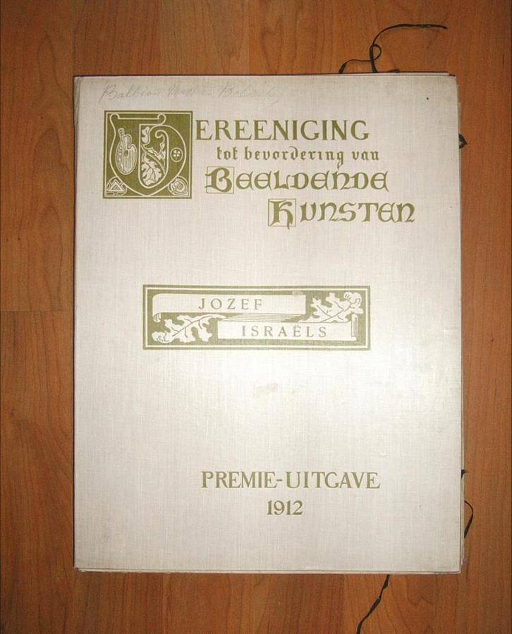 Premie-Uitgave 1912 / Jozef Israels / heliogravures, Antiek en Kunst, Kunst | Etsen en Gravures, Ophalen