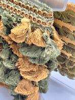 2 prachtige haspels met flosjes en sierband Uit jaren 70, Ophalen of Verzenden, Nieuw, Lint, Band of Elastiek