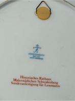 Vintage Fürstenberg Wandbord - Rathaus Schwalenberg Germany, Antiek en Kunst, Ophalen of Verzenden