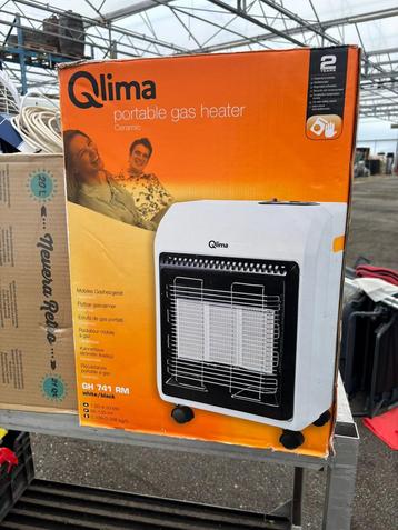 Qlima gas kacheltje voor in de voortent beschikbaar voor biedingen
