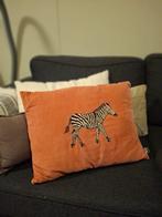 Terra Kussen Loods 5 - Vintage Look, Huis en Inrichting, Ophalen of Verzenden, Zo goed als nieuw, Bruin, Vierkant