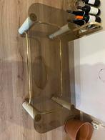 Vintage salontafel Hollywood Regency, Huis en Inrichting, Tafels | Salontafels, Ophalen, Minder dan 50 cm, Gebruikt, 100 tot 150 cm