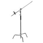 Proffesionele C-Stand 3.0m + boom arm, Ophalen, Driepoot, Zo goed als nieuw, 175 cm of meer