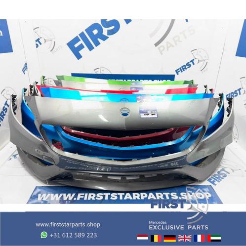 W176 BUMPER Facelift AMG Voorbumper 2013-2019 ROOD WIT ZWART, Auto-onderdelen, Carrosserie en Plaatwerk, Bumper, Mercedes-Benz